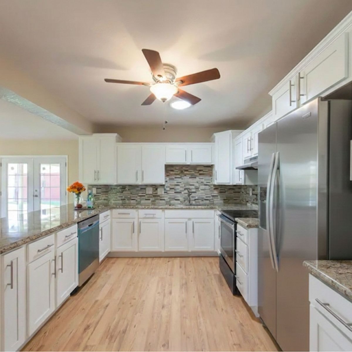A kitchen in an assisted living home