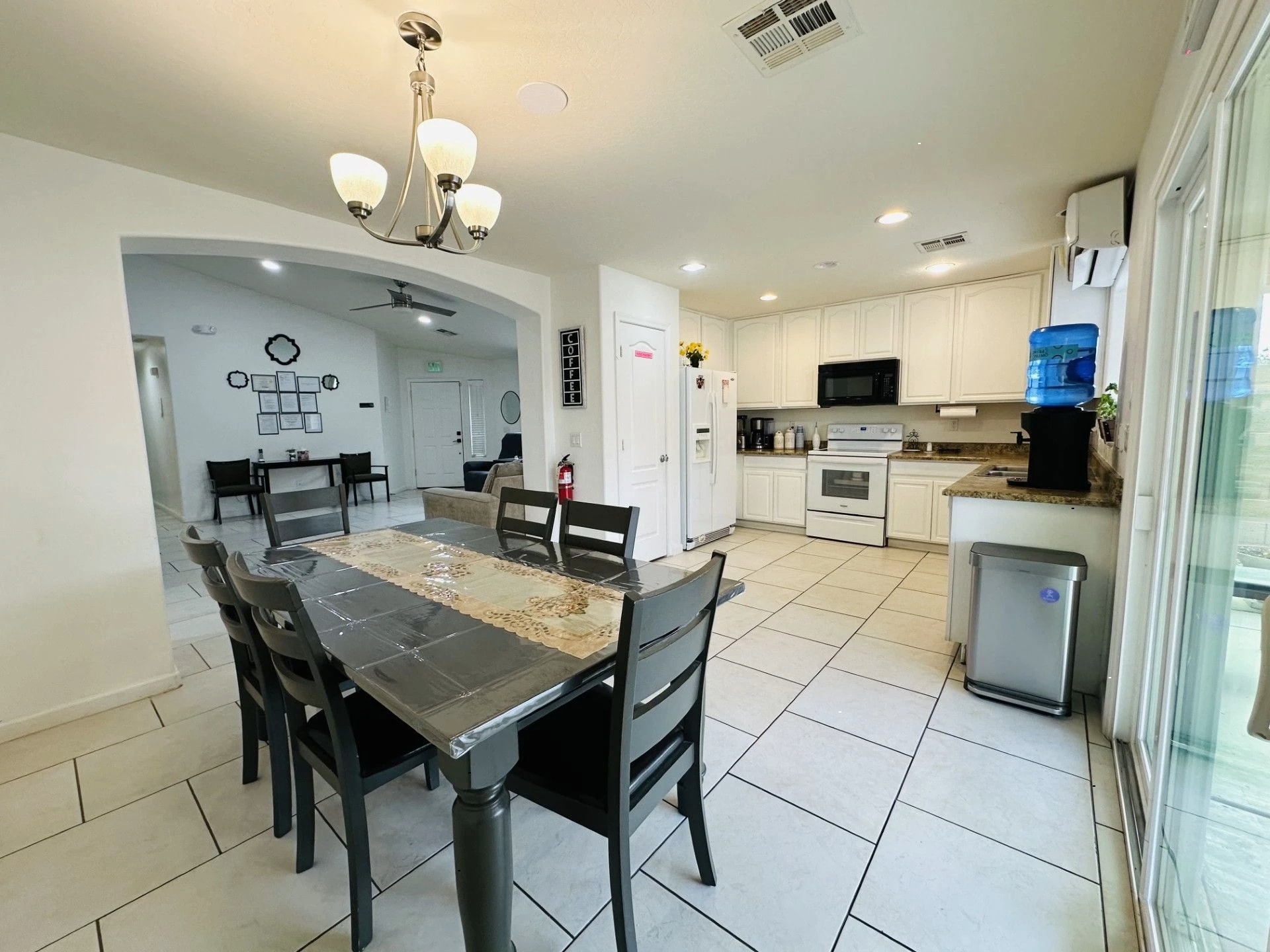 kitchen area of an assisted living facility